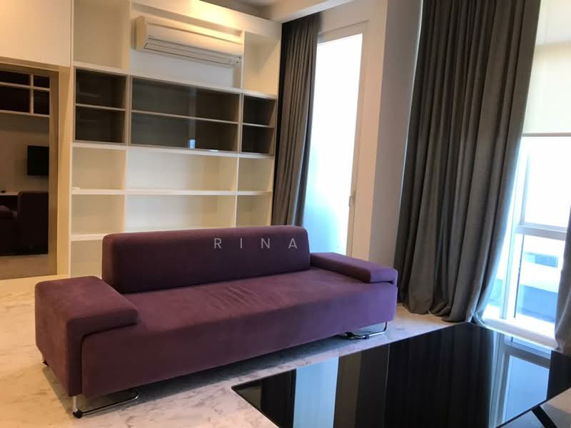Servis Apartment untuk Dijual di The Face Suites (Platinum Suites) - Rina . - Living Room - PropertyGuru.com.my