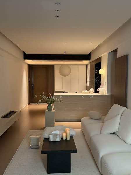 Servis Apartment untuk Dijual di Armani Raja Uda - Angel Ko - Living Room - PropertyGuru.com.my