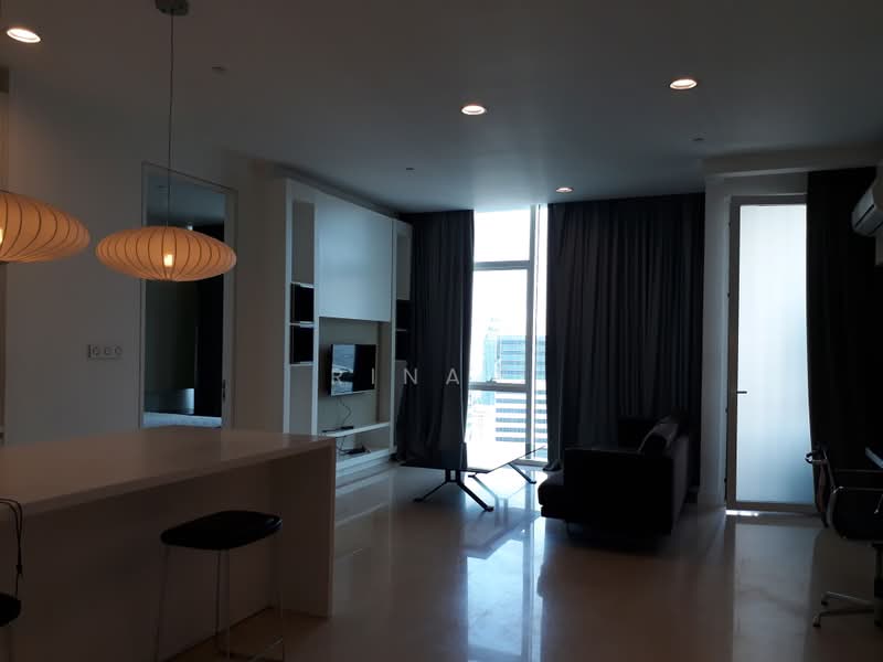 Servis Apartment untuk Dijual di The Face Suites (Platinum Suites) - Rina . - Living Room - PropertyGuru.com.my