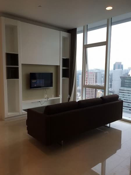 Servis Apartment untuk Dijual di The Face Suites (Platinum Suites) - Rina . - Living Room - PropertyGuru.com.my