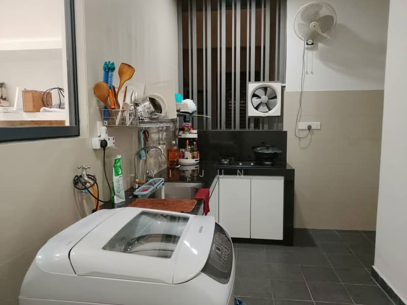 Service Residence for Rent at TRiGON Luxury Residences - Yi Jun - Kitchen - PropertyGuru.com.my