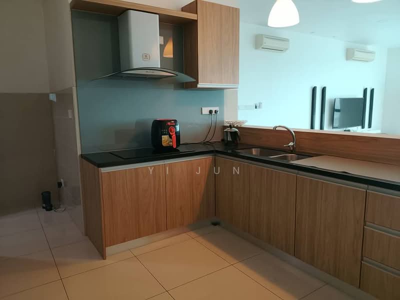 Service Residence for Rent at TRiGON Luxury Residences - Yi Jun - Kitchen - PropertyGuru.com.my