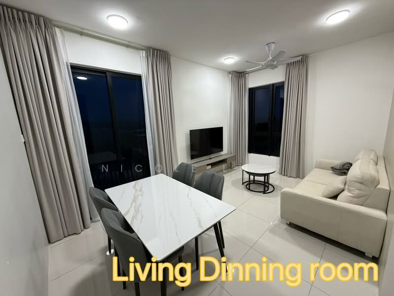 Servis Apartment untuk Disewa di Vivo Executive Apartment - Nicole Liew - Living Room - PropertyGuru.com.my
