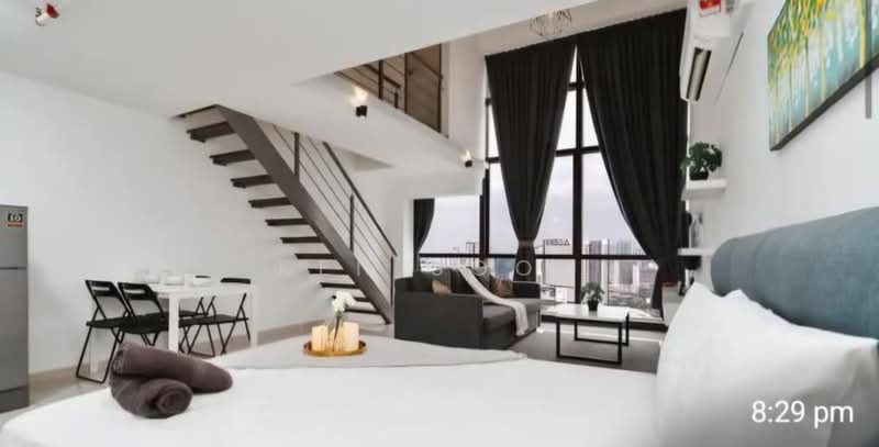 Servis Apartment untuk Disewa di Pinnacle Petaling Jaya - Ken Soon - Living Room - PropertyGuru.com.my