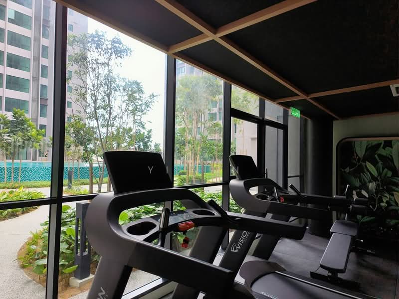 Service Residence for Rent at Cubic Botanical - Yi Jun - Gym - PropertyGuru.com.my