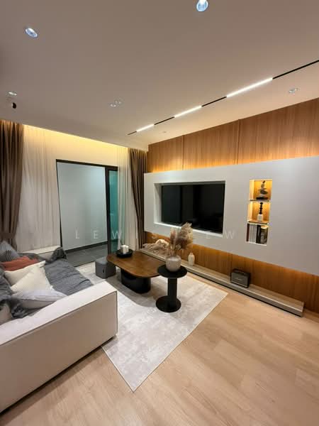 Condominium for Sale at Armani Residence Sg Long - Lewis Yew - Living Room - PropertyGuru.com.my
