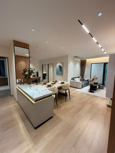 Condominium for Sale at Armani Residence Sg Long - Lewis Yew - Living Room - PropertyGuru.com.my