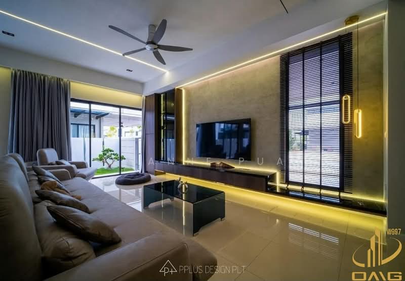 Rumah Berkembar untuk Disewa di Kota Kemuning (Shah Alam) - Joanne Pua - Living Room - PropertyGuru.com.my