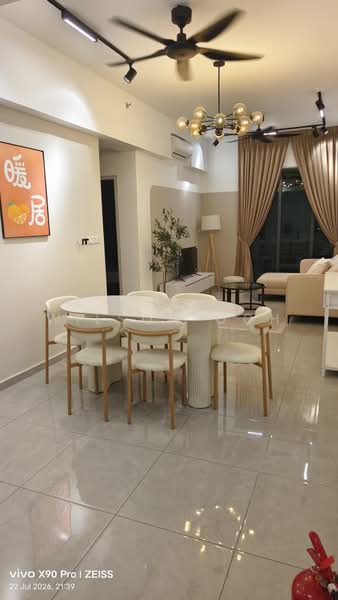 Servis Apartment untuk Disewa di Savana @ Utropolis - Wilson Goh - Living Room - PropertyGuru.com.my