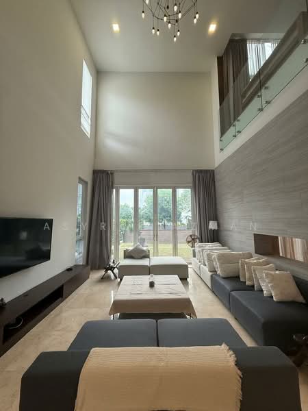 Zero-Lot Bungalow for Rent in Lakefront Villa (Cyberjaya) - Asyraf Azman - Living Room - PropertyGuru.com.my