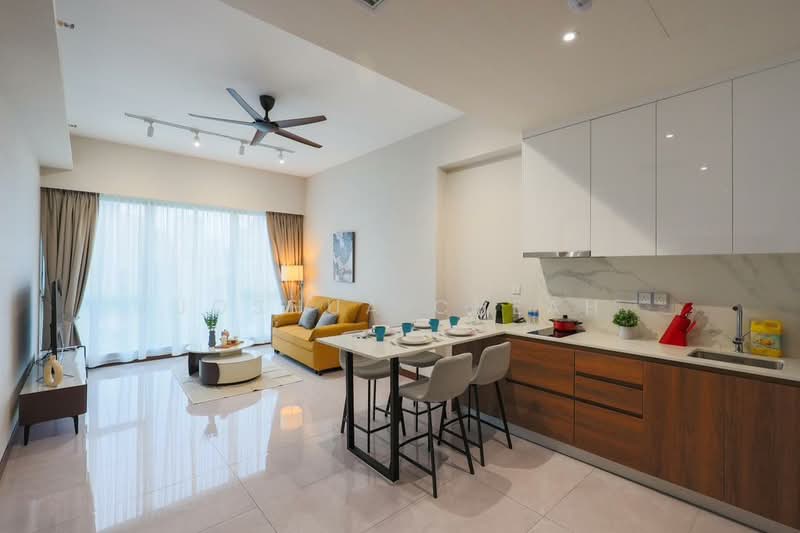 Servis Apartment untuk Dijual di Core Residence @ TRX - Joshua Cheah - Living Room - PropertyGuru.com.my