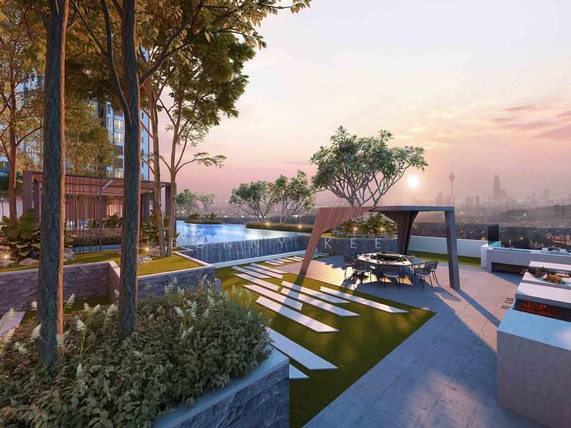 Kediaman Servis untuk Dijual di The Sentral Suites - Bunny Kee - Pool - PropertyGuru.com.my