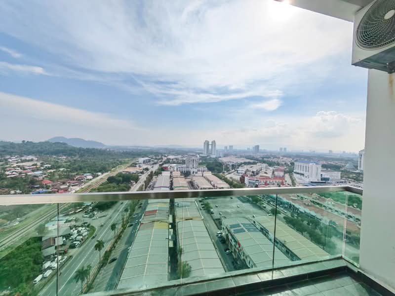 Servis Apartment untuk Disewa di BM City Suites @ BM City Mall - Quinn Loh - Balcony - PropertyGuru.com.my