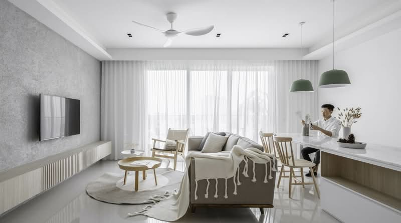 Service Residence for Sale at Gems Residences - Lilian Ta - Living Room - PropertyGuru.com.my
