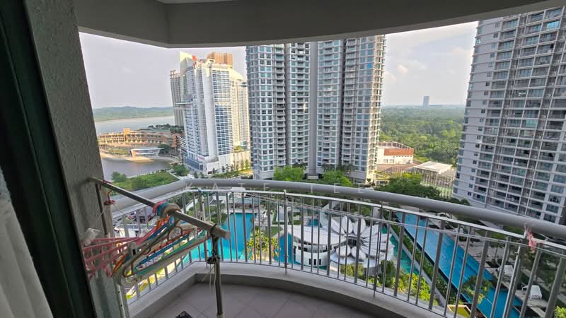 Condominium for Sale at Teega Residences - Kate Tee - Balcony - PropertyGuru.com.my