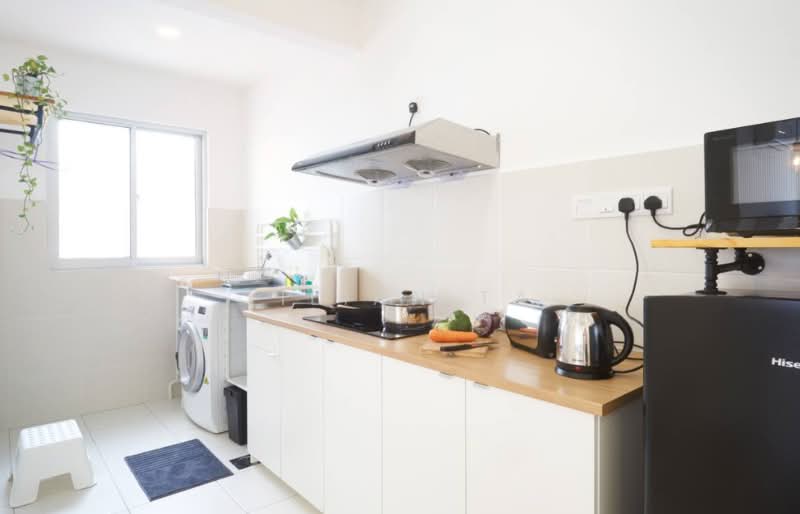 Service Residence for Sale at Conezion Residences - Lilian Ta - Kitchen - PropertyGuru.com.my