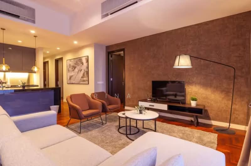 Service Residence for Sale at The Mews - Rina . - Living Room - PropertyGuru.com.my