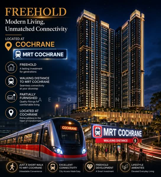 Condominium for Sale at One Cochrane Residence - Aetos Tan - Exterior - PropertyGuru.com.my