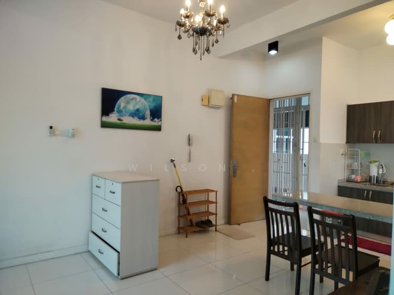 Service Residence for Rent at Skypod Residence - Wilson . - Living Room - PropertyGuru.com.my