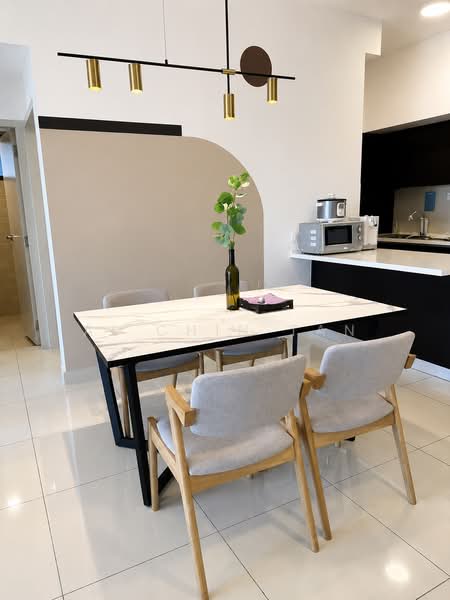 Servis Apartment untuk Disewa di Setia City Residences - Ai Chin Tan - Dining Room - PropertyGuru.com.my