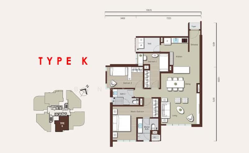 Kondominium untuk Dijual di Vivo Residential Suites - Bunny Kee - PropertyGuru.com.my
