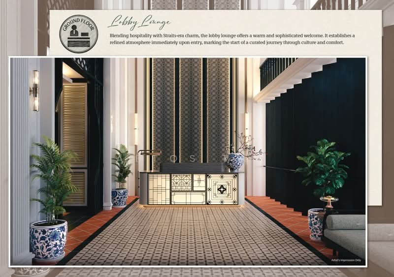 Servis Apartment untuk Dijual di Tuan Straits Residency - Aetos Tan - Lobby - PropertyGuru.com.my