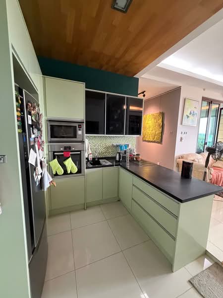 Kondominium untuk Disewa di The View @ Serai Saujana - Jc Lee - Kitchen - PropertyGuru.com.my
