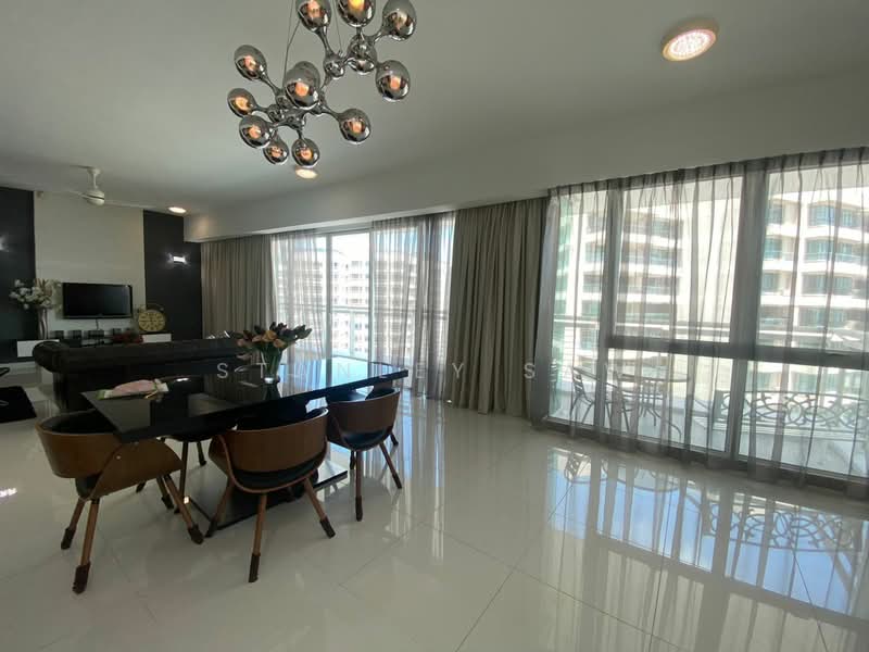 Kondominium untuk Disewa di Gurney Paragon - Stanley Saw - Living Room - PropertyGuru.com.my