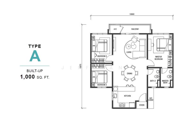 Kediaman Servis untuk Disewa di Huni @ Eco Ardence - Jeff Tan - PropertyGuru.com.my