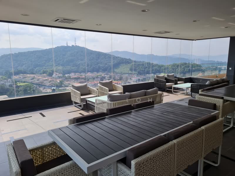 Service Residence for Rent at Henna Residence @ The Quartz WM - Alex Loh - Roof top club house - PropertyGuru.com.my
