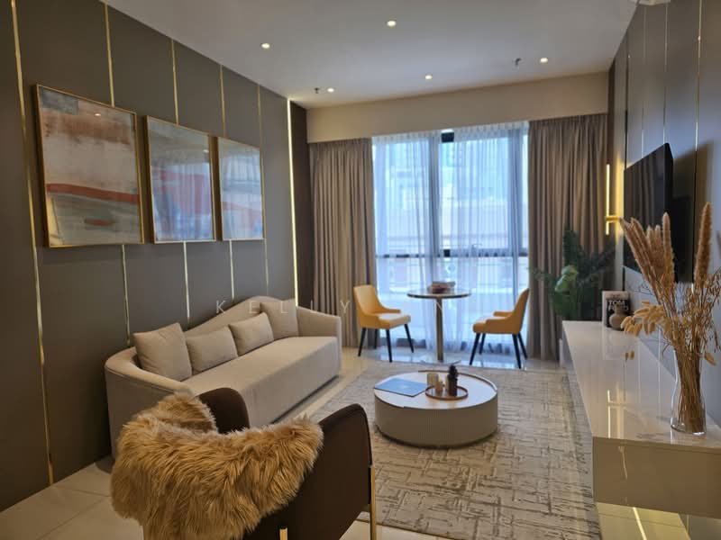 Servis Apartment untuk Dijual di Golden Crown Residence - Kelly Ang - Living Room - PropertyGuru.com.my