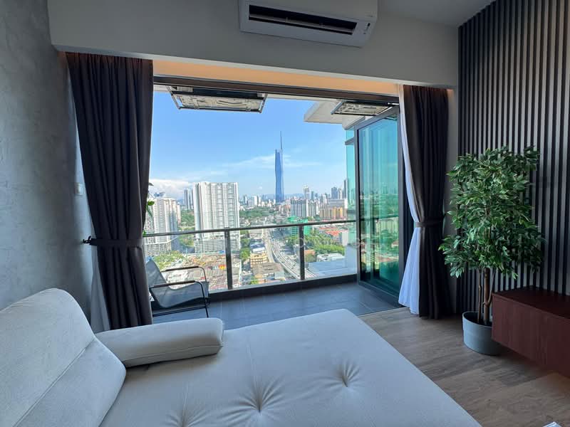 Servis Apartment untuk Dijual di One Residence - FM Hong - Balcony - PropertyGuru.com.my