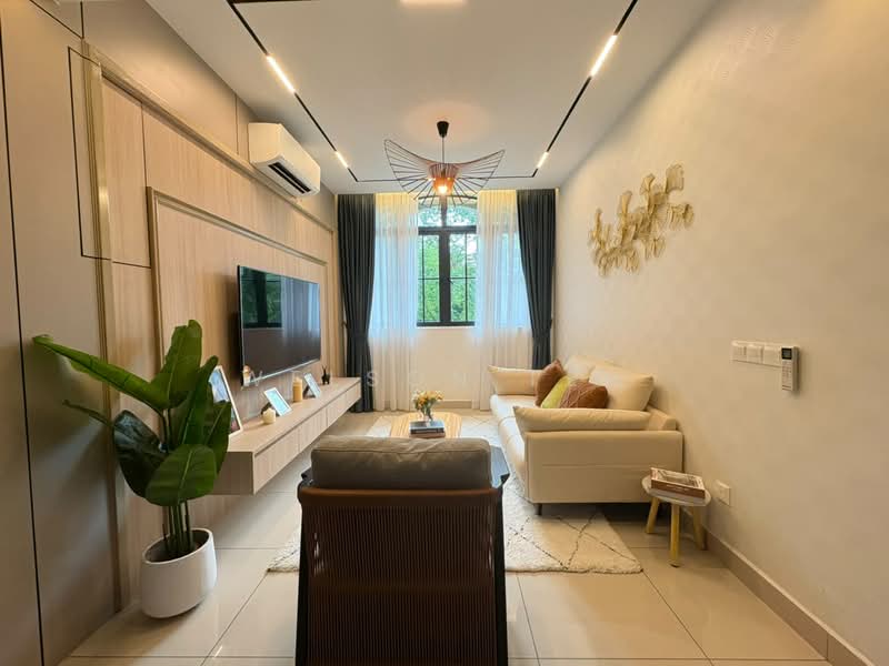 Rumah Berkembar untuk Dijual di Sungai Ara (Penang) - Welson Teh - Living Room - PropertyGuru.com.my