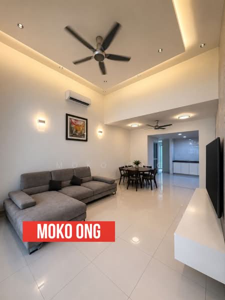 Rumah Teres 3 Tingkat untuk Dijual di Minden Heights (Gelugor) - Moko Ong - Living Room - PropertyGuru.com.my