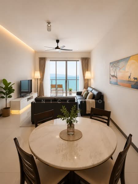 Condominium for Rent at 10 Island Resort - Danick Teoh - Living Room - PropertyGuru.com.my