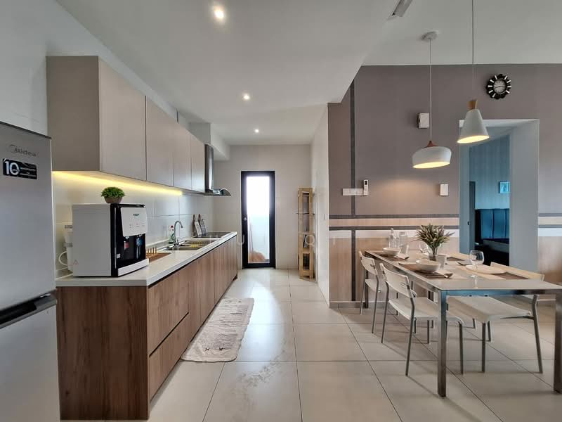 Service Residence for Rent at Reizz Residence - Hui Qi - Kitchen - PropertyGuru.com.my
