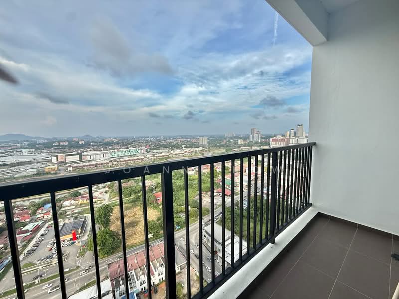Servis Apartment untuk Disewa di Novo 8 Residence - Joanne How - Balcony - PropertyGuru.com.my