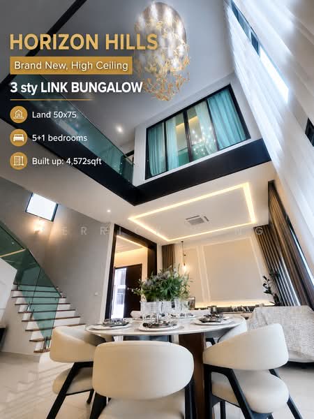 Rumah Berkembar untuk Dijual di Horizon Hills (Iskandar Puteri (Nusajaya)) - Derrick Wong - Dining Room - PropertyGuru.com.my