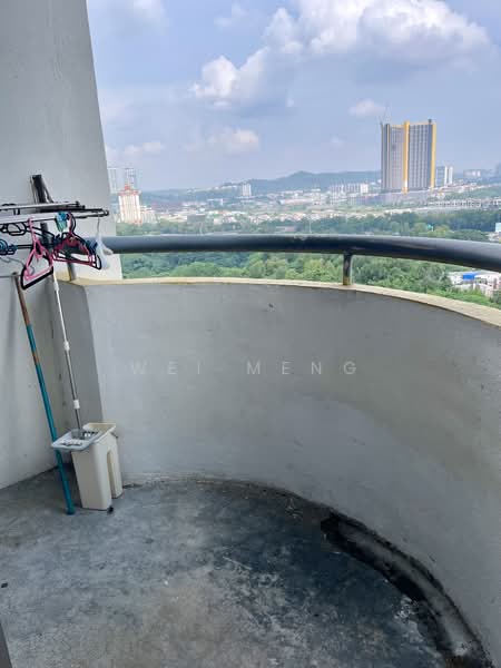 Pangsapuri untuk Dijual di Pangsapuri Lagoon Perdana - Wei Meng - Balcony - PropertyGuru.com.my