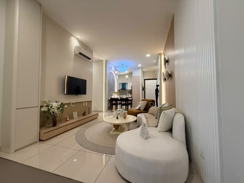 Kediaman Servis untuk Dijual di Twin Tower Residence - Chloe Goh - Living Room - PropertyGuru.com.my
