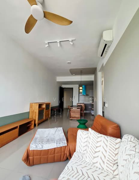 Servis Apartment untuk Disewa di Residensi Ava @ Kiara Bay - Kelven Tan - Living Room - PropertyGuru.com.my