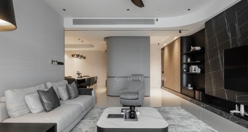 Service Residence for Sale at The Tropika - Yik Chuen - Living Room - PropertyGuru.com.my