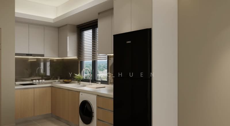 Service Residence for Sale at Ruby Seapark - Yik Chuen - Kitchen - PropertyGuru.com.my