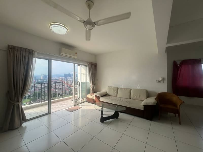 Servis Apartment untuk Disewa di Axis Crown - Viven Chia - Living Room - PropertyGuru.com.my