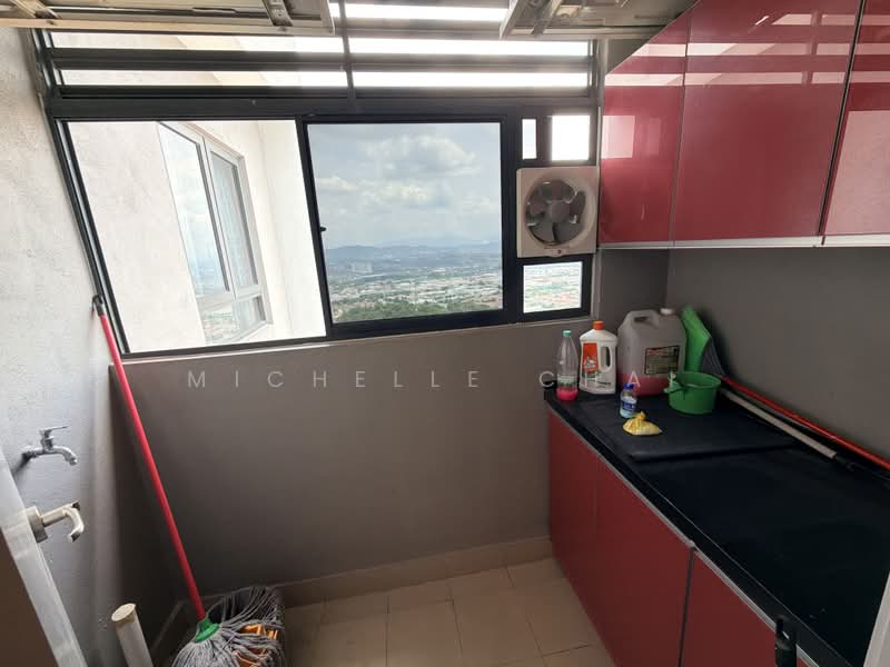 Kediaman Servis untuk Disewa di Akasa - Michelle Chai - Balcony - PropertyGuru.com.my