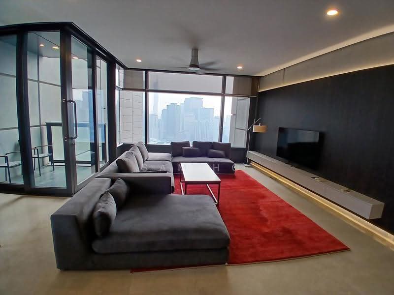 Condominium for Rent at Condominium @ The Troika - Sam Ho - Living Room - PropertyGuru.com.my