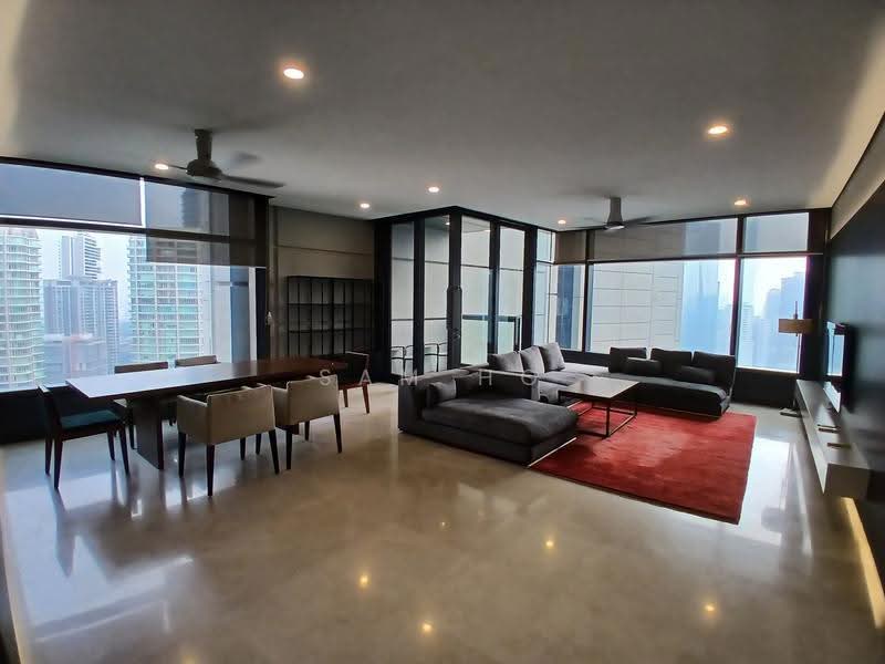 Condominium for Rent at Condominium @ The Troika - Sam Ho - Living Room - PropertyGuru.com.my