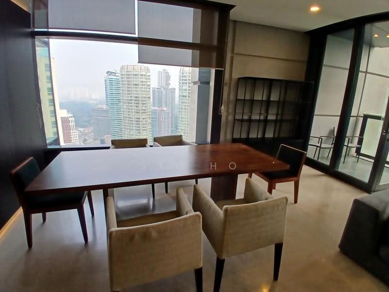 Condominium for Rent at Condominium @ The Troika - Sam Ho - Dining Room - PropertyGuru.com.my