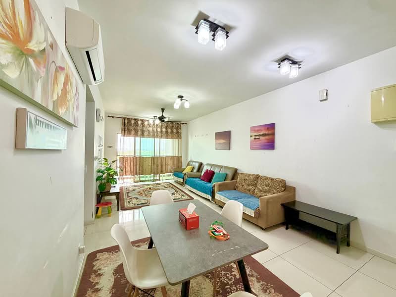 Service Residence for Sale at Emira Residence - Hazlin Miswan - Living Room - PropertyGuru.com.my