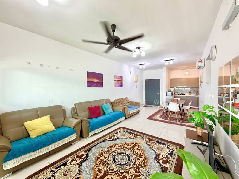 Service Residence for Sale at Emira Residence - Hazlin Miswan - Living Room - PropertyGuru.com.my